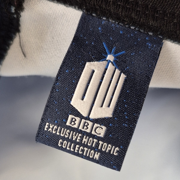 Hot Topic Doctor Who BBC Blur Stars Space Sleeveless Dress Women's Small - Picture 8 of 10